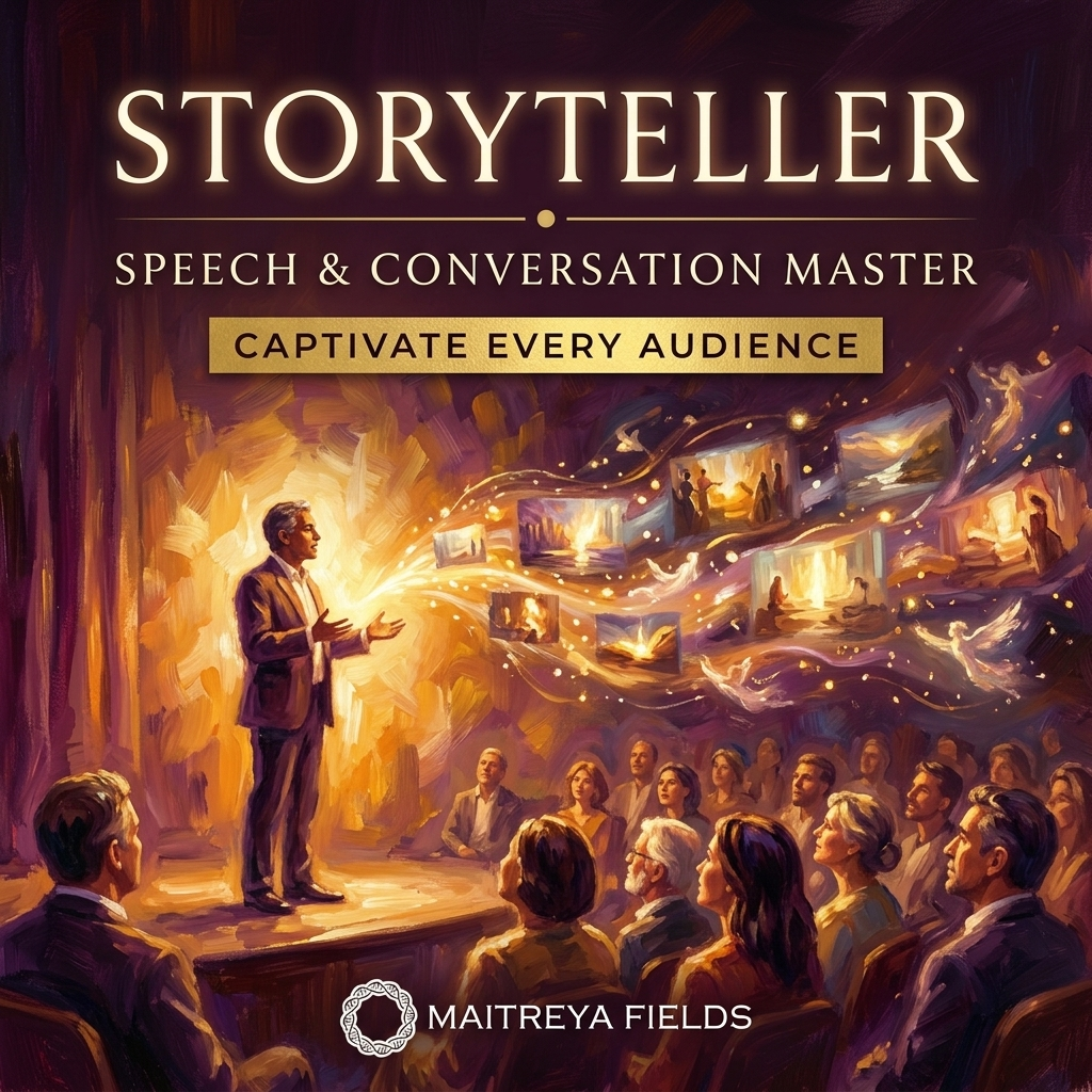 Storyteller – energetically programmed fields | Maitreya Fields