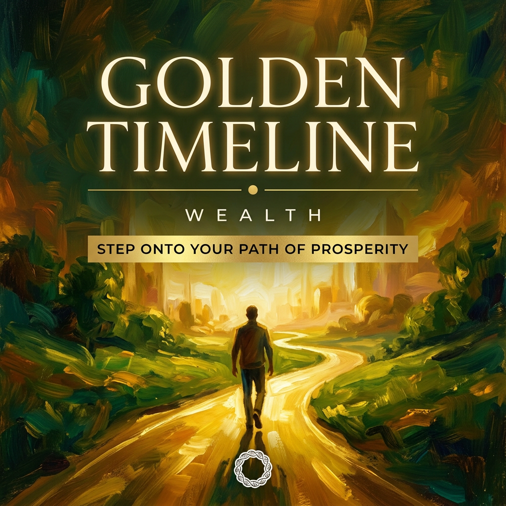 Golden Timeline - Wealth – energetically programmed fields | Maitreya Fields