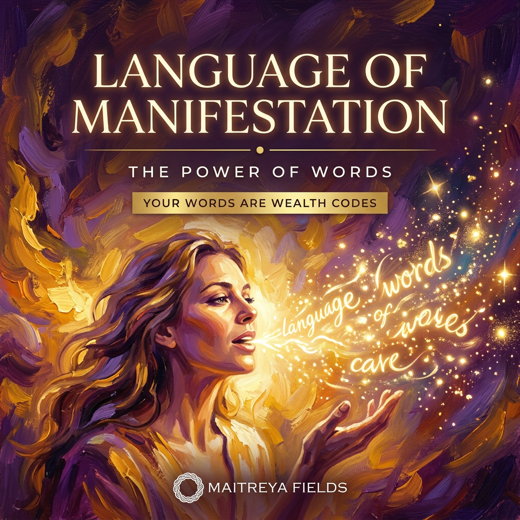 Language of Manifestation: The Power of Words in Creating Wealth – morphic fields | Maitreya Fields