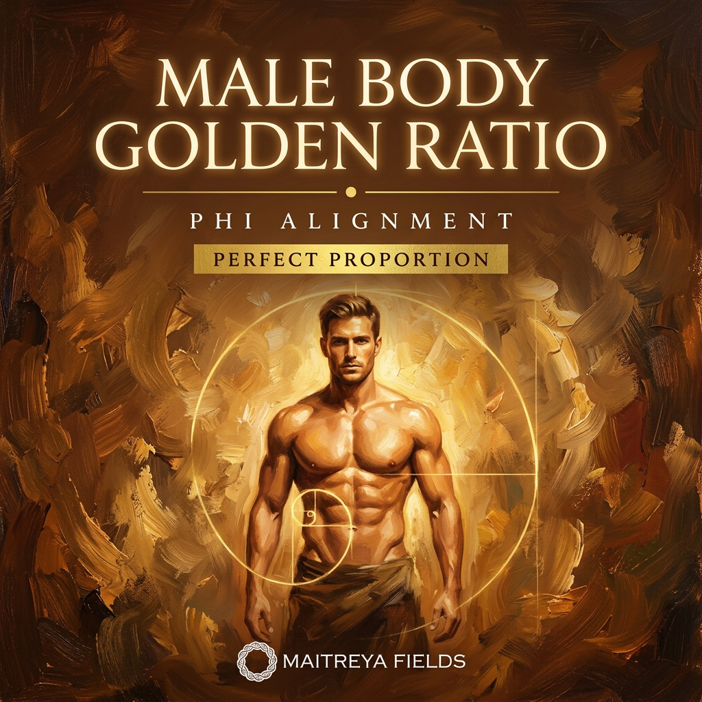 Male Body Golden Ratio – energetically programmed fields | Maitreya Fields