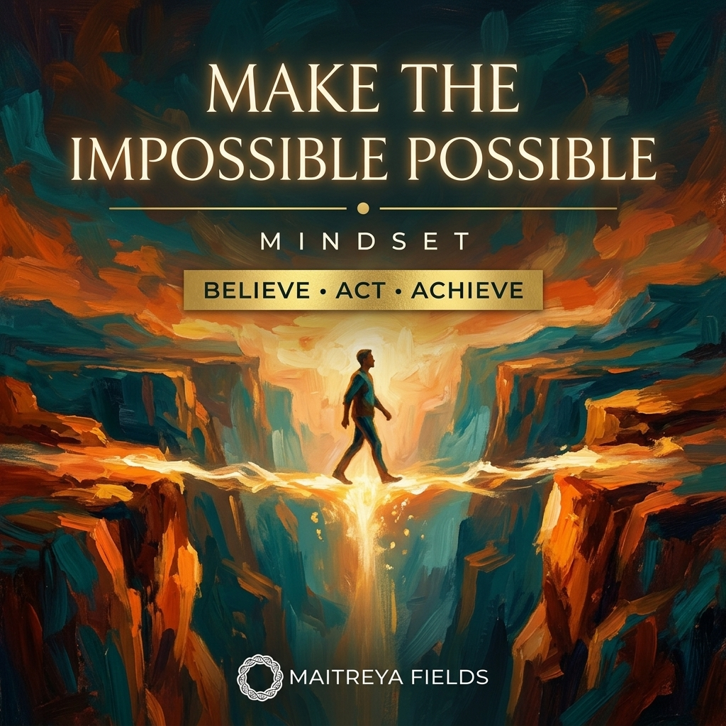 Make the Impossible Possible - Mindset – energetically programmed fields | Maitreya Fields