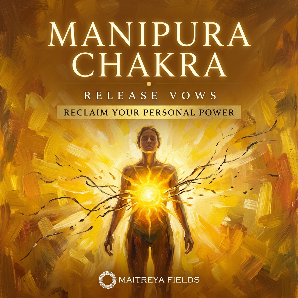 Manipura Chakra | Release Vows - DM + Audio – subliminals | Maitreya Fields