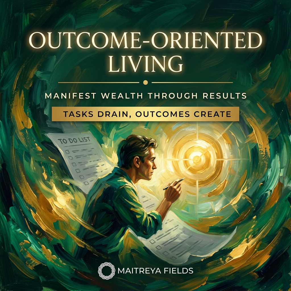 Outcome-Oriented Living: Manifest Wealth Through Results, Not Tasks – morphic fields | Maitreya Fields