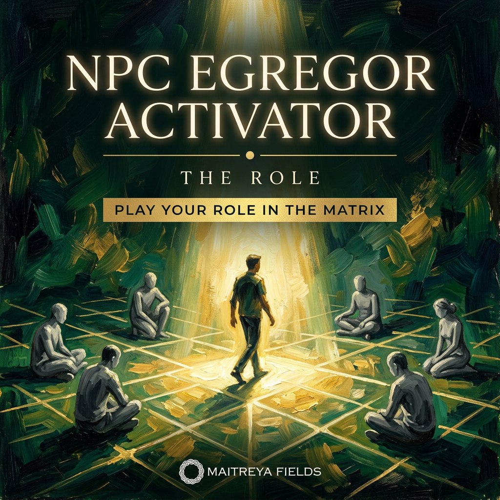 NPC EGREGOR ACTIVATOR – The Role – energetically programmed fields | Maitreya Fields