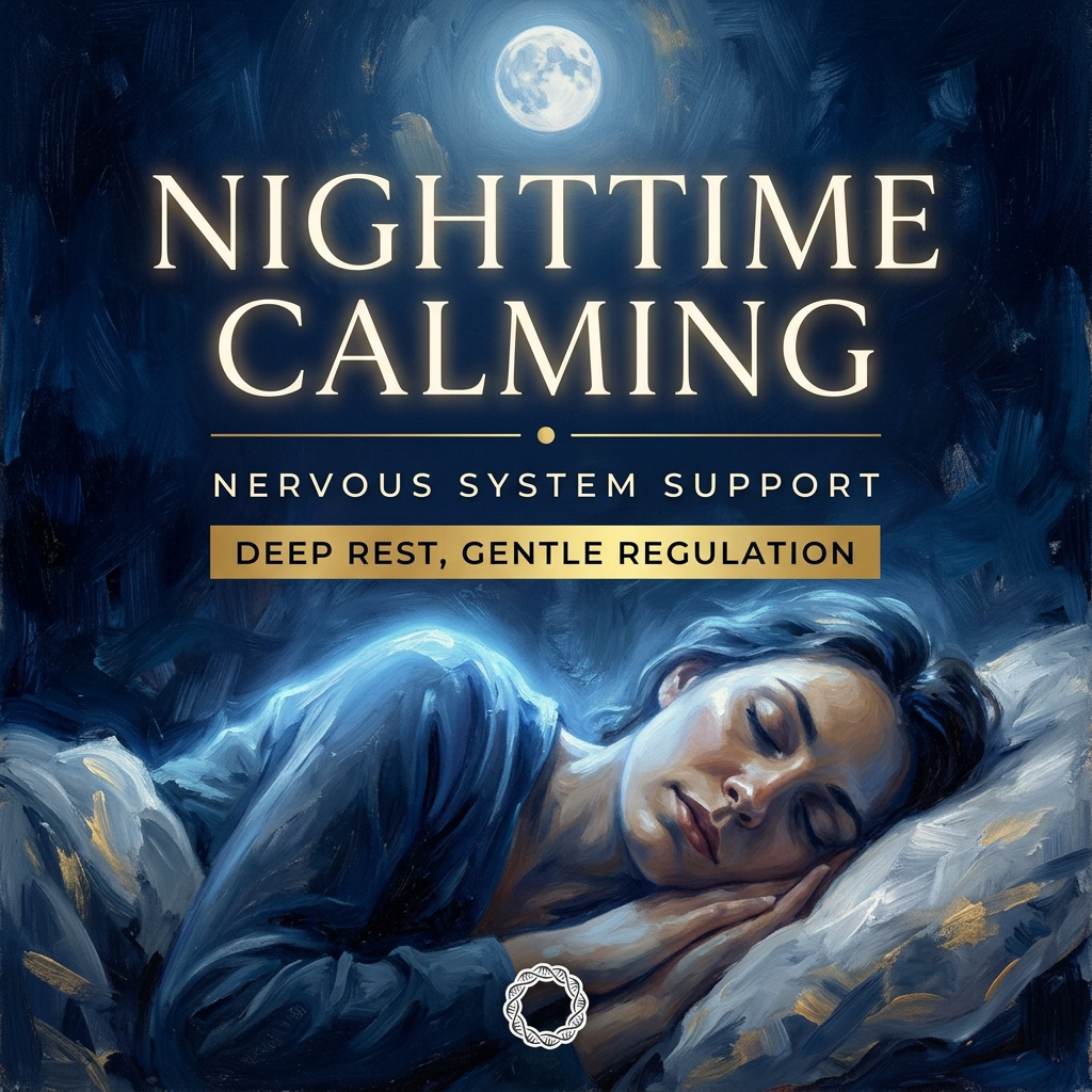 Nighttime Nervous System Calming – subliminals | Maitreya Fields