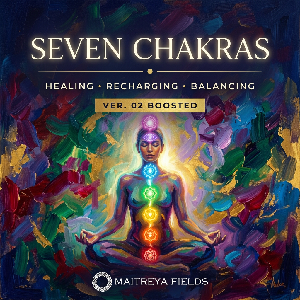 Seven Chakras Healing / Recharging / Balancing (ver. 02 BOOSTED) – energetically programmed fields | Maitreya Fields