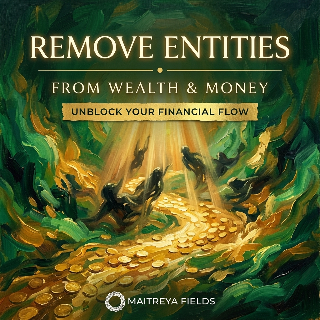 Remove Entities from Wealth – subliminals | Maitreya Fields