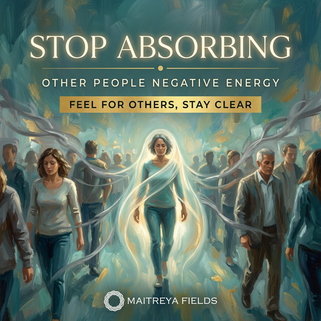 Stop Absorbing Other People Negative Energy – energetically programmed fields | Maitreya Fields