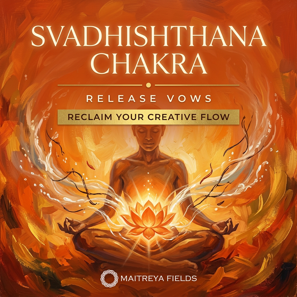Svadhishthana Chakra | Release Vows - DM + Audio – energetically programmed fields | Maitreya Fields