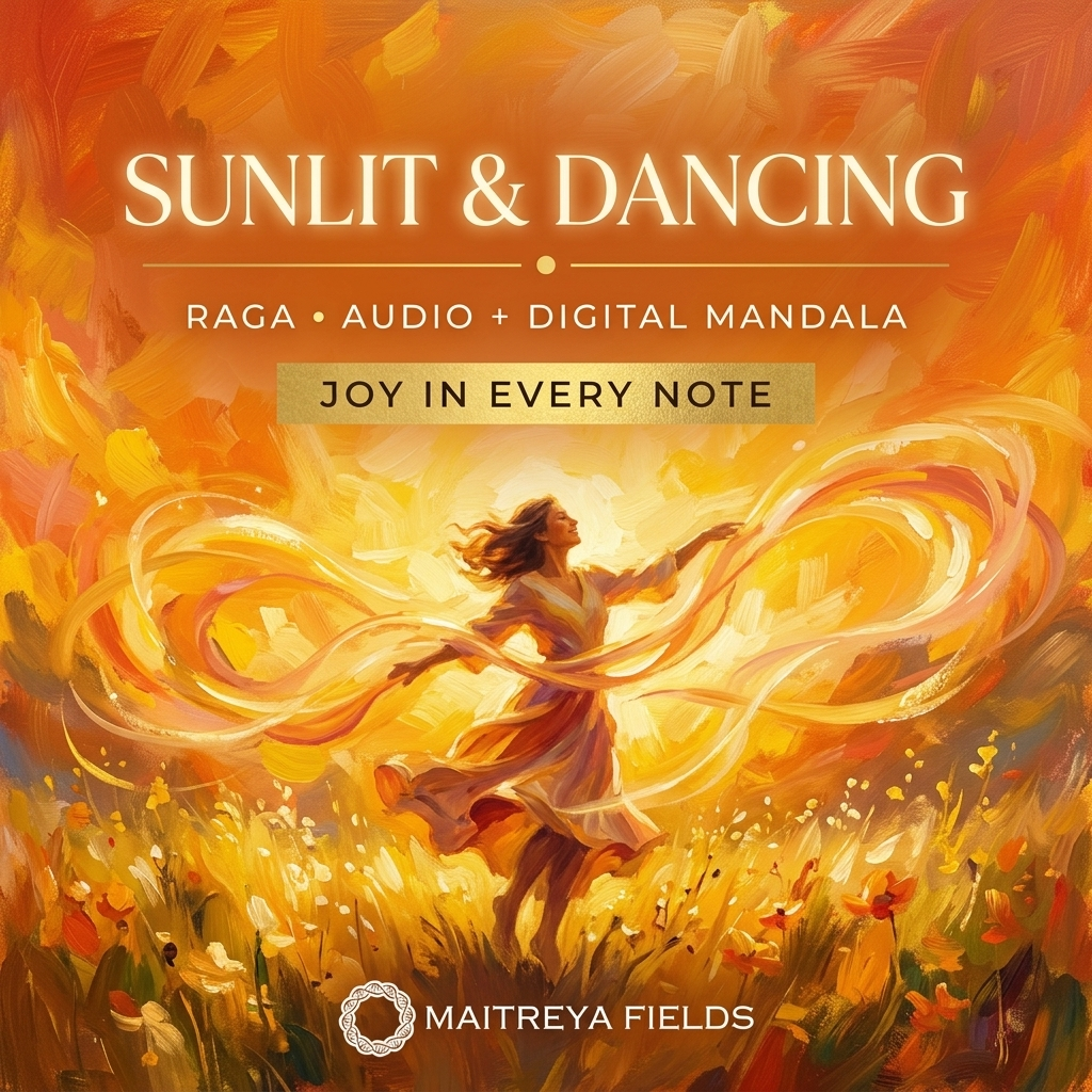 Sunlit &amp; Dancing – Raga [Audio + DM] – subliminals | Maitreya Fields