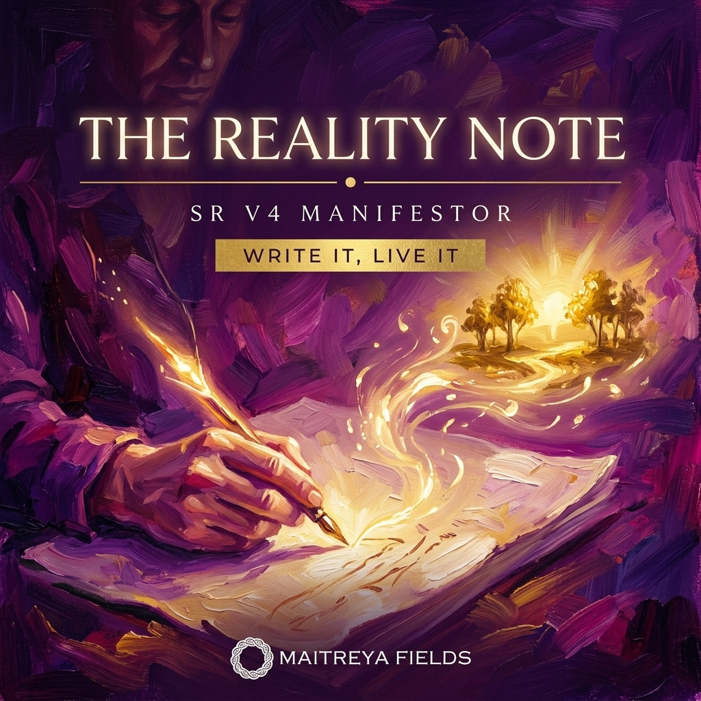 The Reality Note (SR V4) Manifestor – Maitreya Reiki | Maitreya Fields