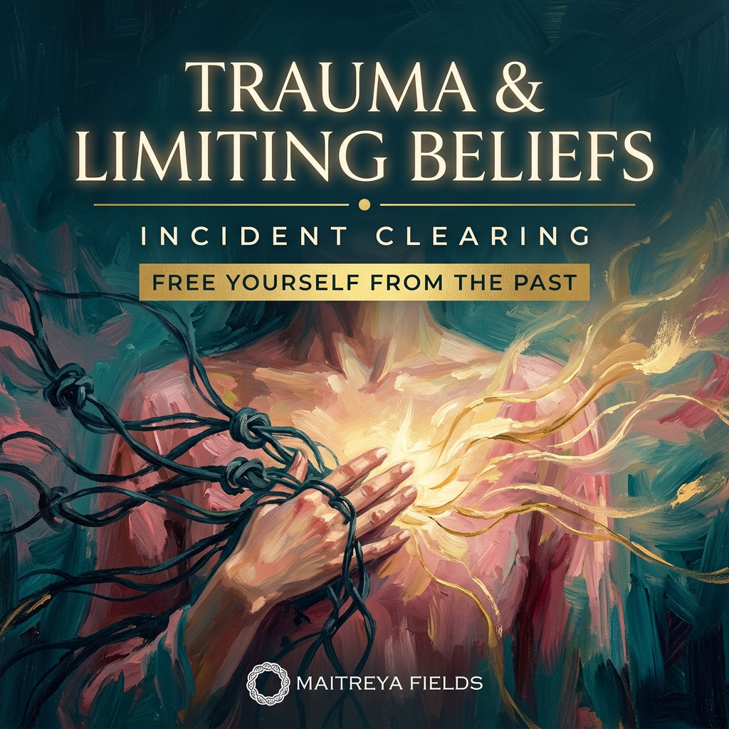 Trauma, Incident &amp; Limiting Belief Clearing – energetically programmed fields | Maitreya Fields