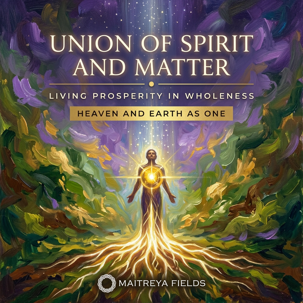 Union of Spirit and Matter: Living Prosperity in Wholeness – subliminals | Maitreya Fields