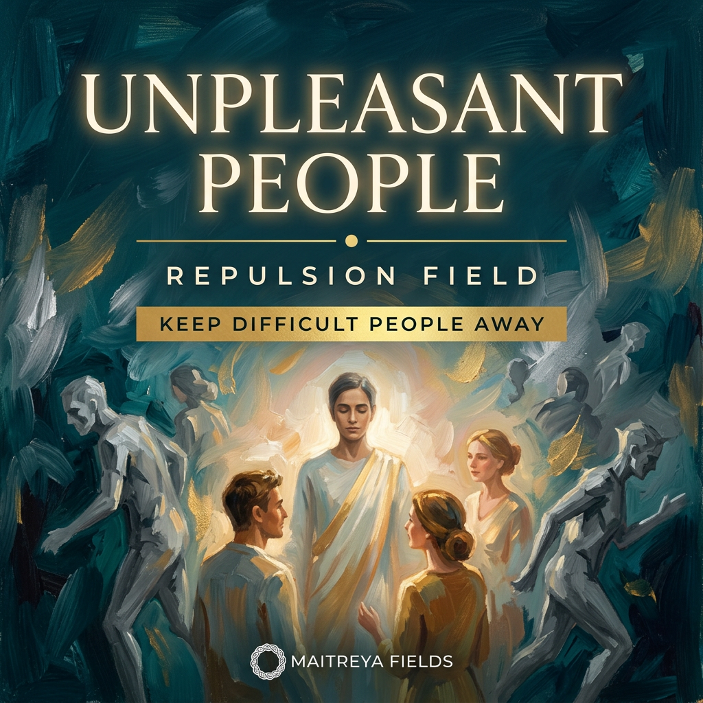 Unpleasant People Repulsion Field – morphic fields | Maitreya Fields