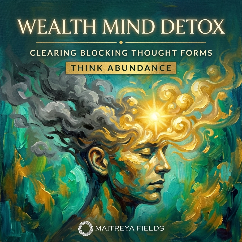 Wealth Mind Detox: Clearing Thought Forms That Block Abundance – energetically programmed fields | Maitreya Fields