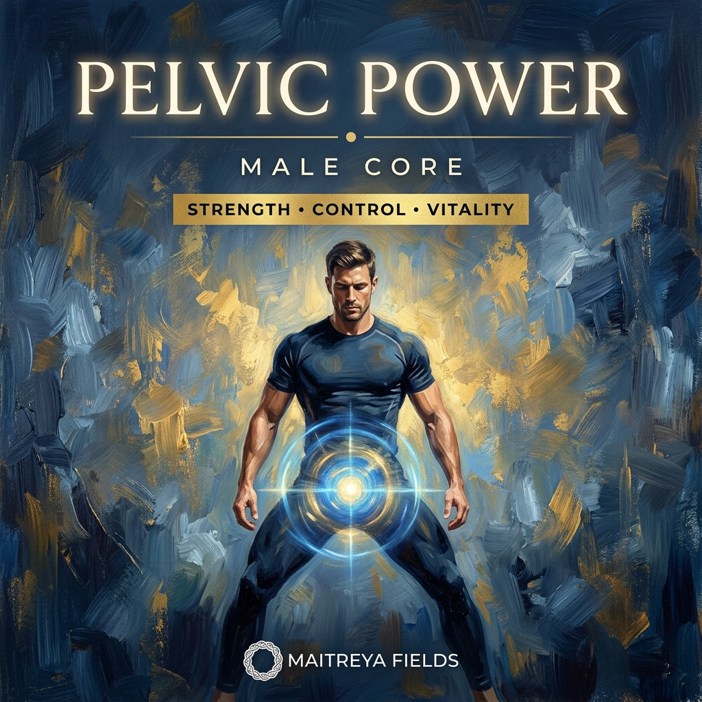 🔵 Pelvic Power – Male Core – morphic fields | Maitreya Fields