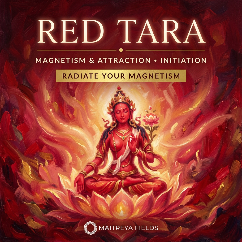 🔴 Red Tara – Magnetism &amp; Attraction Field [Initiation] – Maitreya Reiki | Maitreya Fields