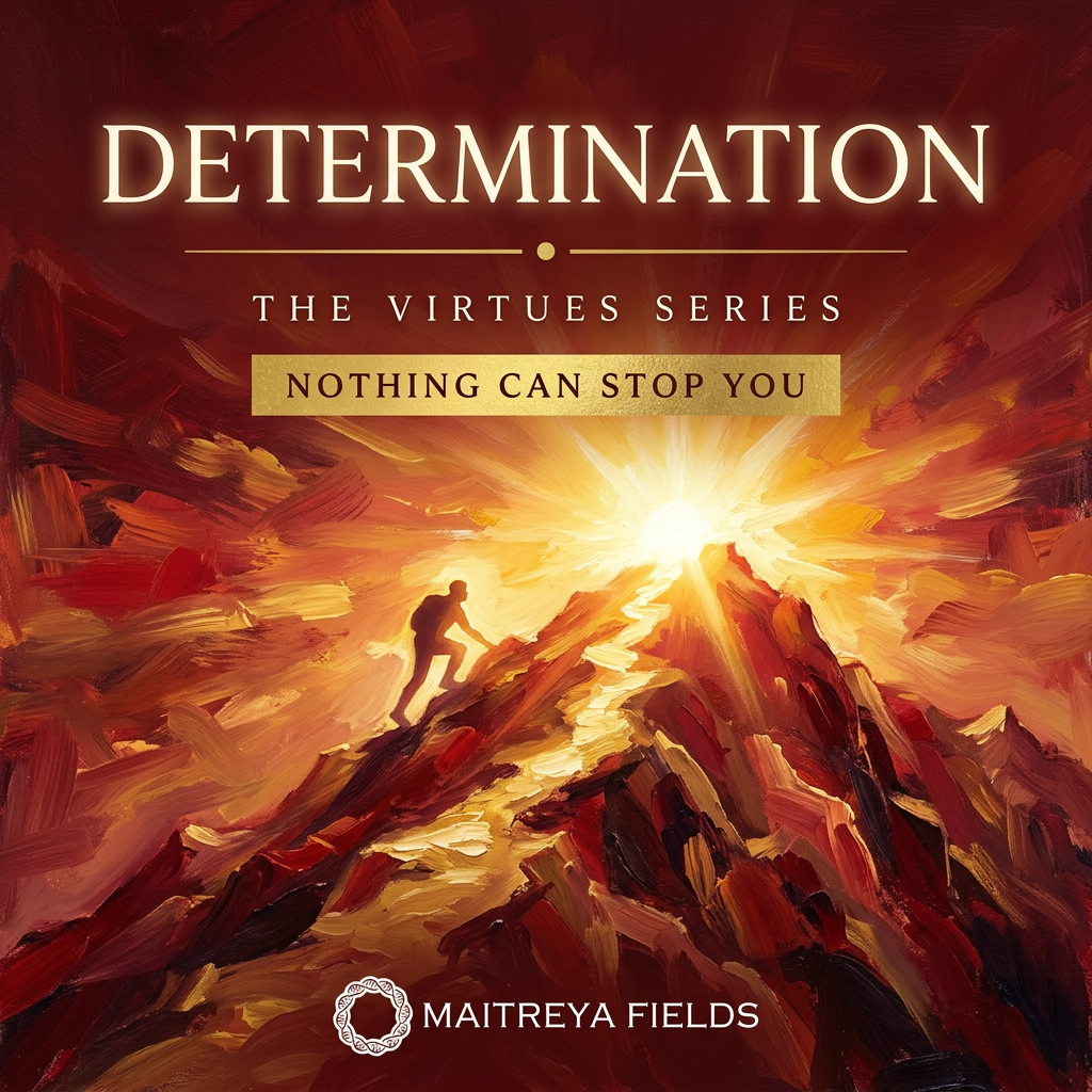 Determination – The Virtues Series digital mandala cover