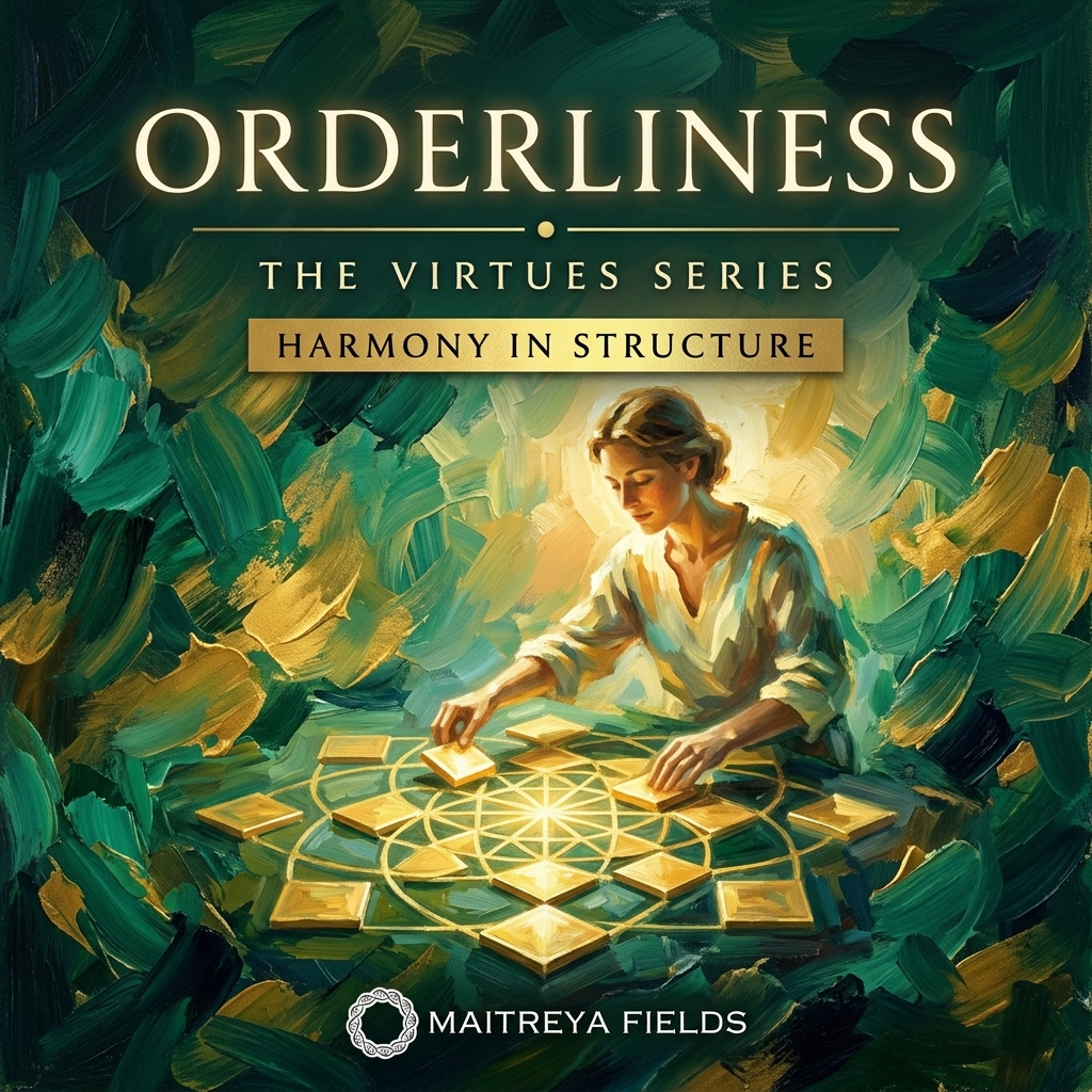 Orderliness – The Virtues Series digital mandala cover