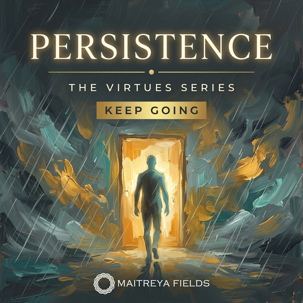 Persistence – The Virtues Series digital mandala cover