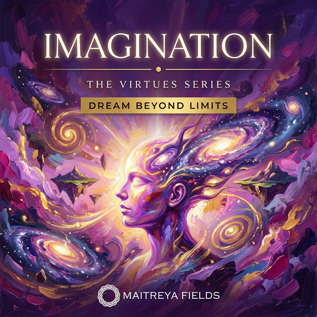 Imagination – The Virtues Series digital mandala cover