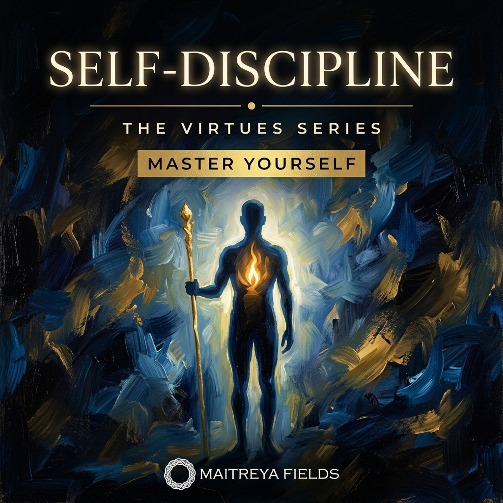Self-Discipline – The Virtues Series digital mandala cover