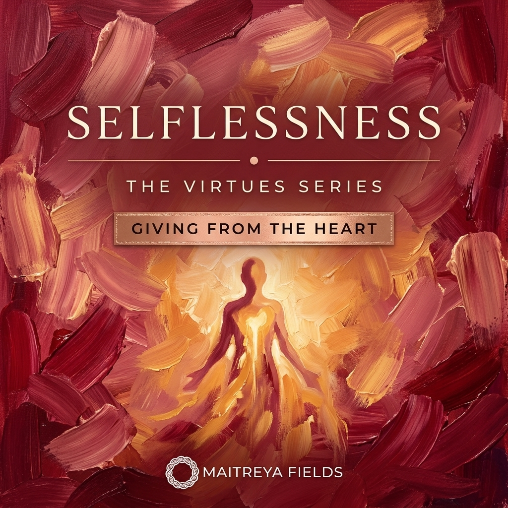 Selflessness – The Virtues Series digital mandala cover
