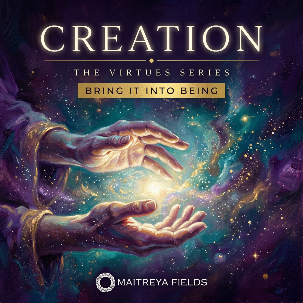 Creation – The Virtues Series digital mandala cover