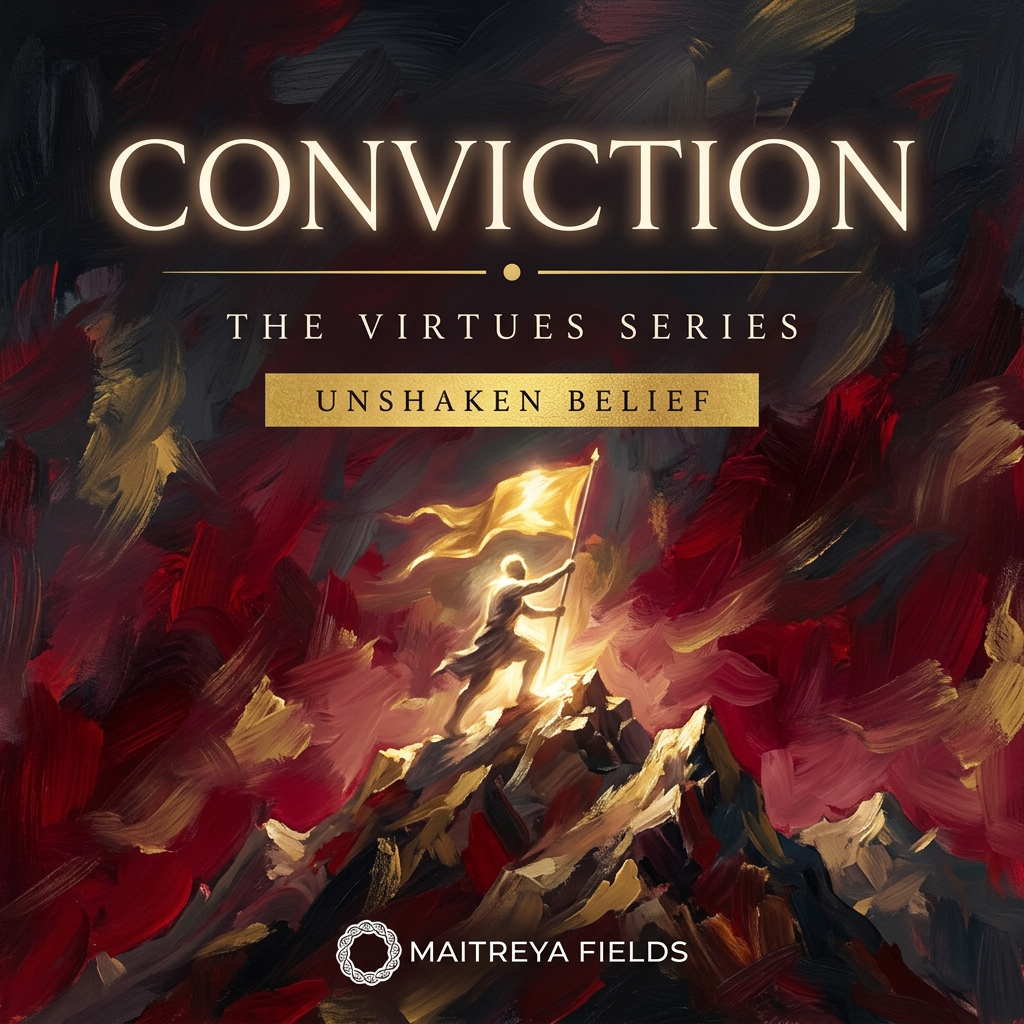 Conviction – The Virtues Series digital mandala cover