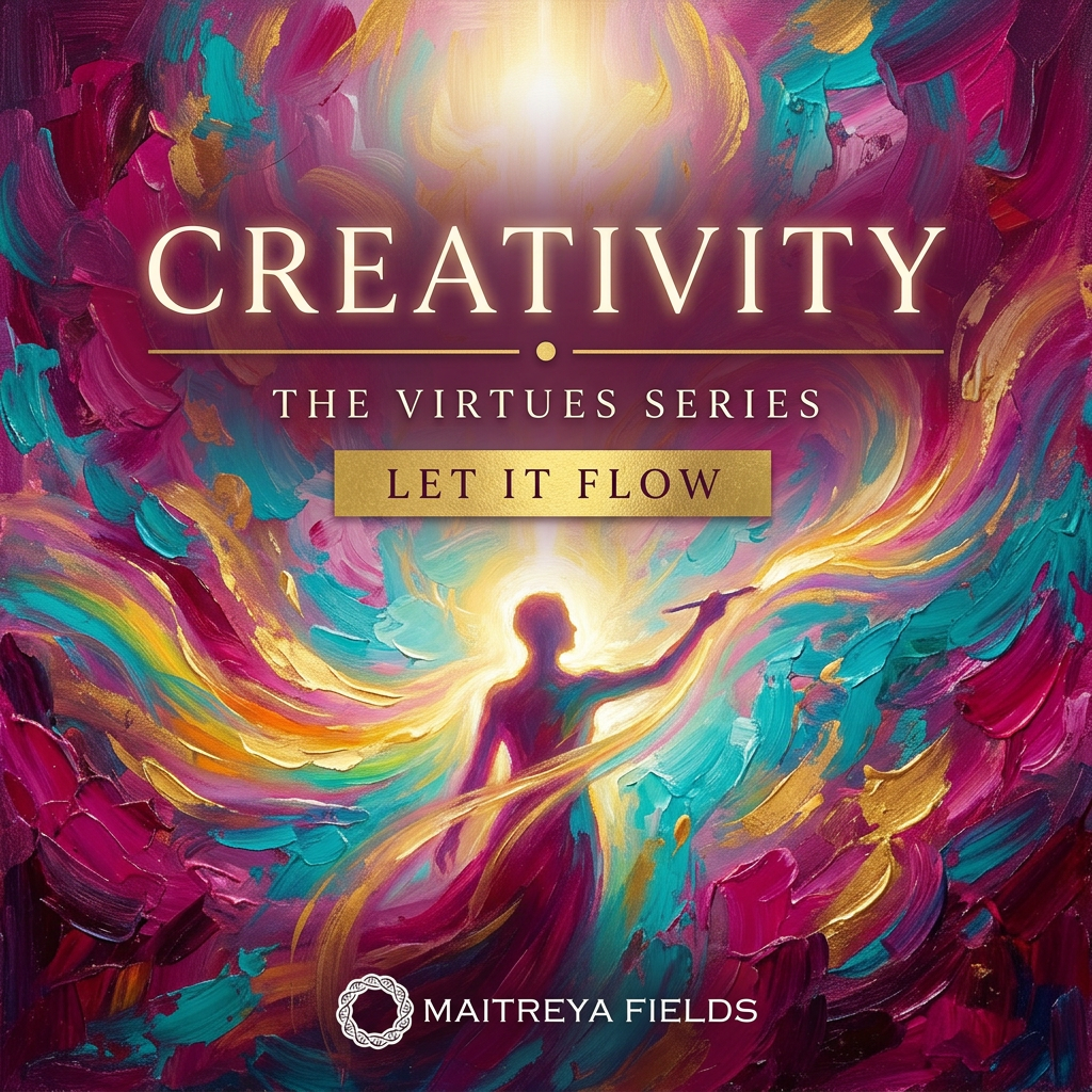 Creativity – The Virtues Series digital mandala cover