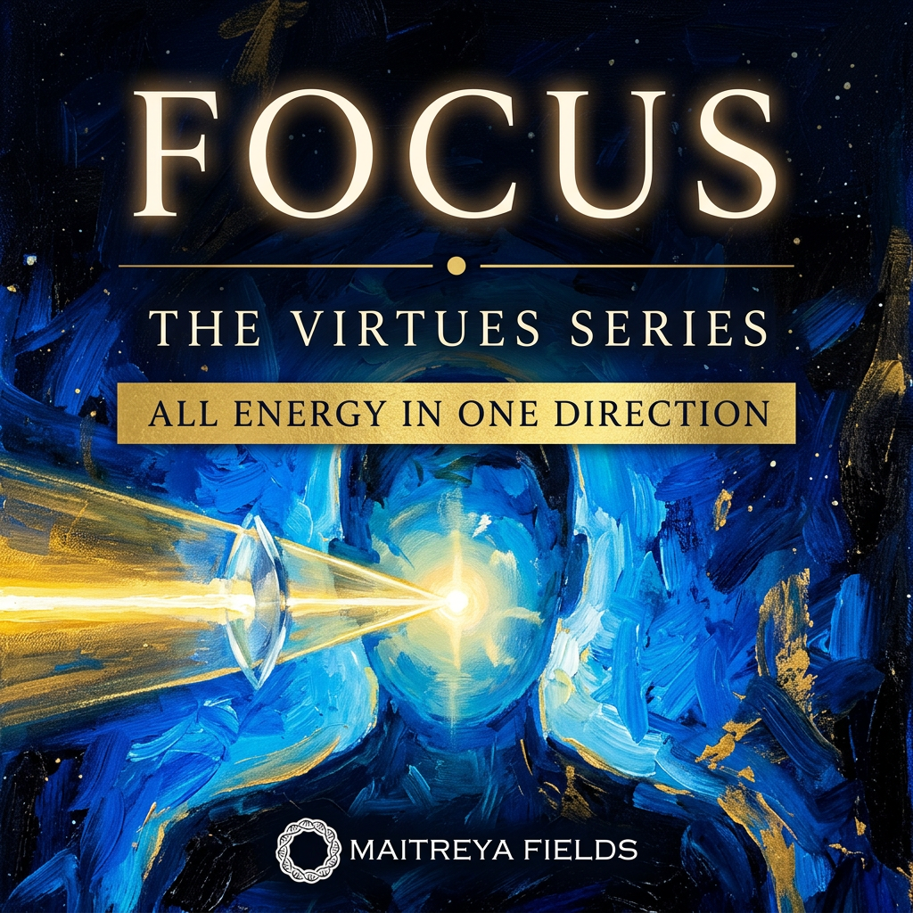 Focus – The Virtues Series digital mandala cover