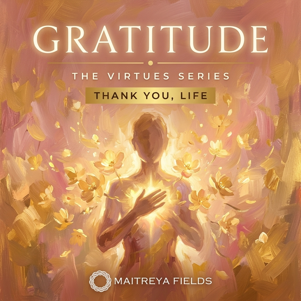 Gratitude – The Virtues Series digital mandala cover