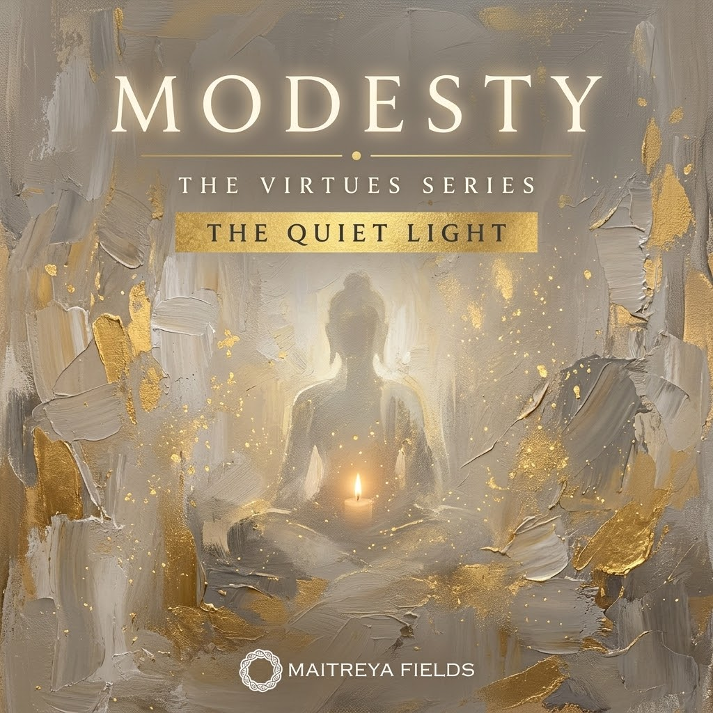 Modesty – The Virtues Series digital mandala cover