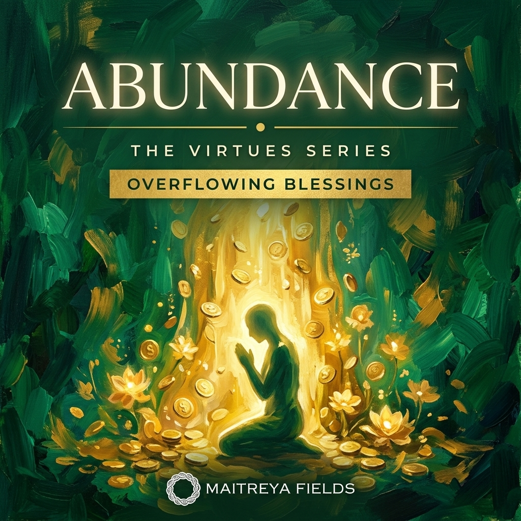 Abundance – The Virtues Series digital mandala cover