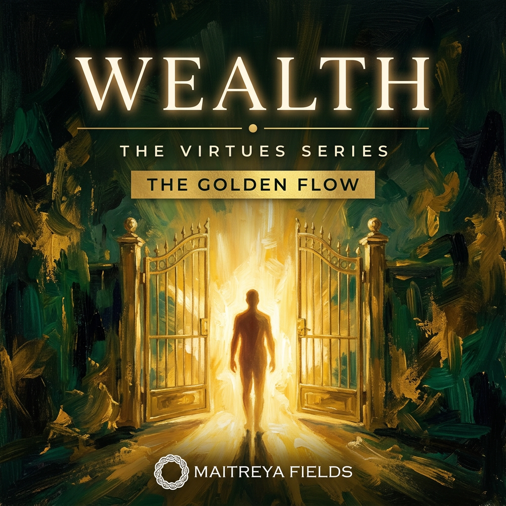 Wealth – The Virtues Series digital mandala cover