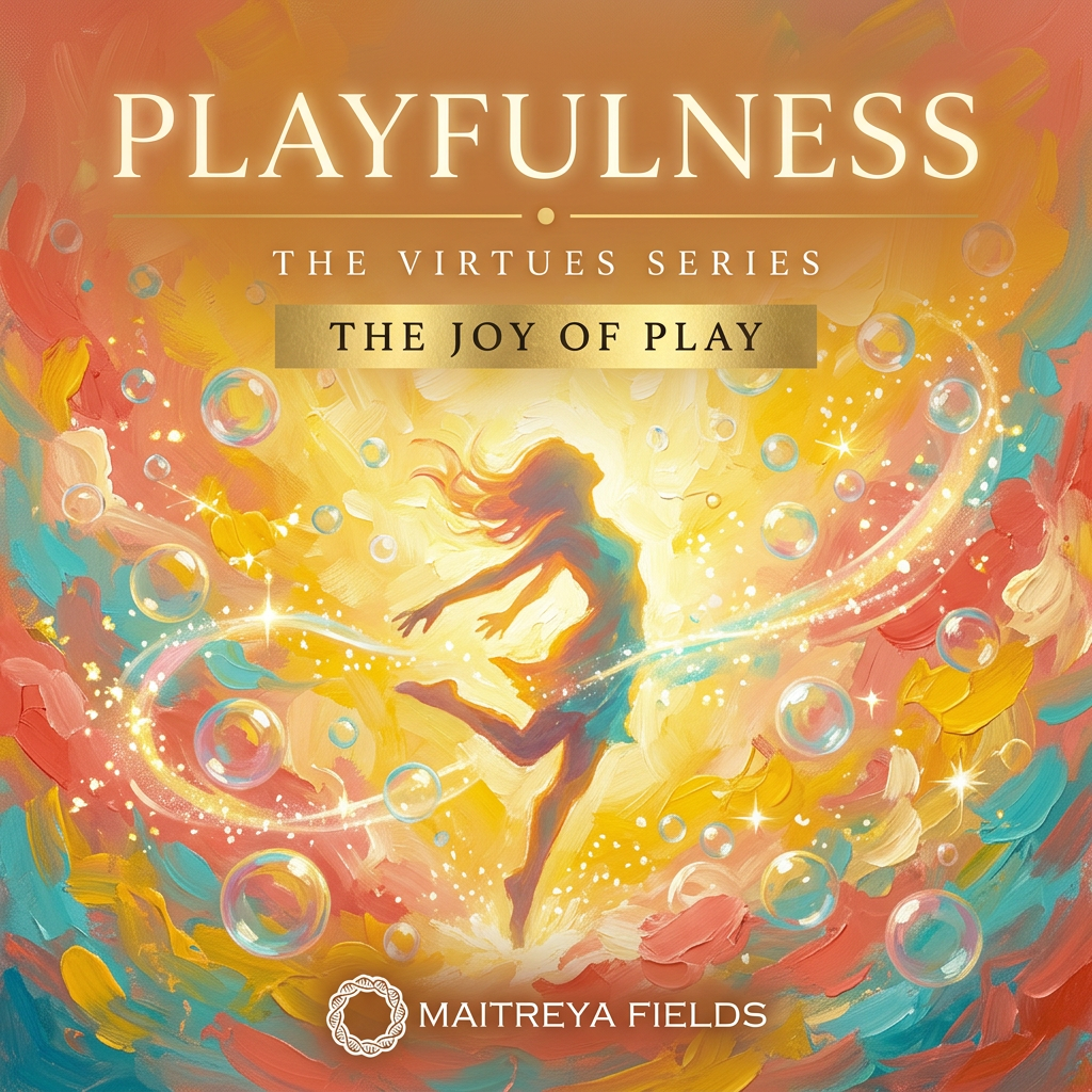 Playfulness – The Virtues Series digital mandala cover