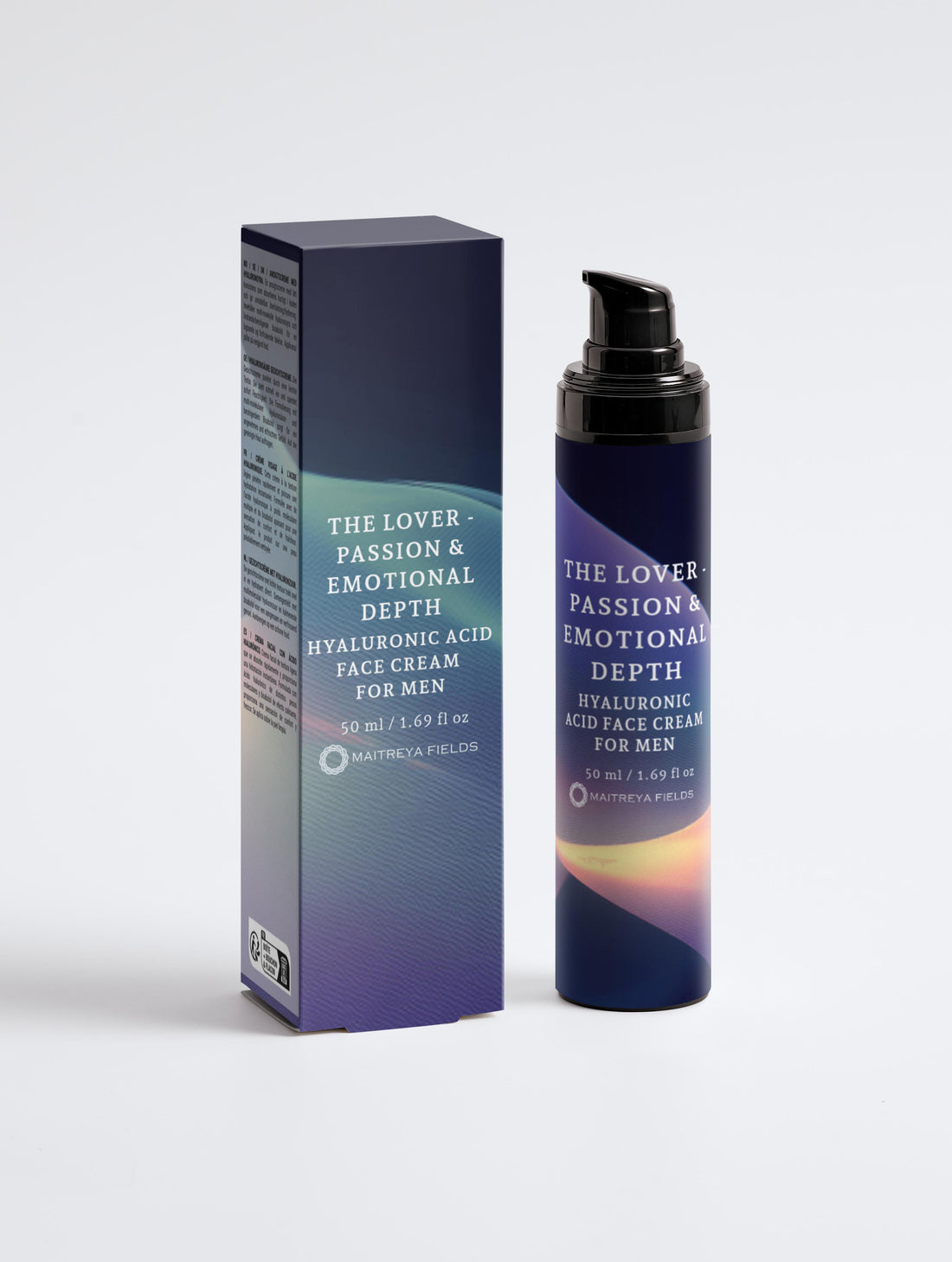 THE LOVER - PASSION &amp; EMOTIONAL DEPTH - Hyaluronic Acid Face Cream for Men