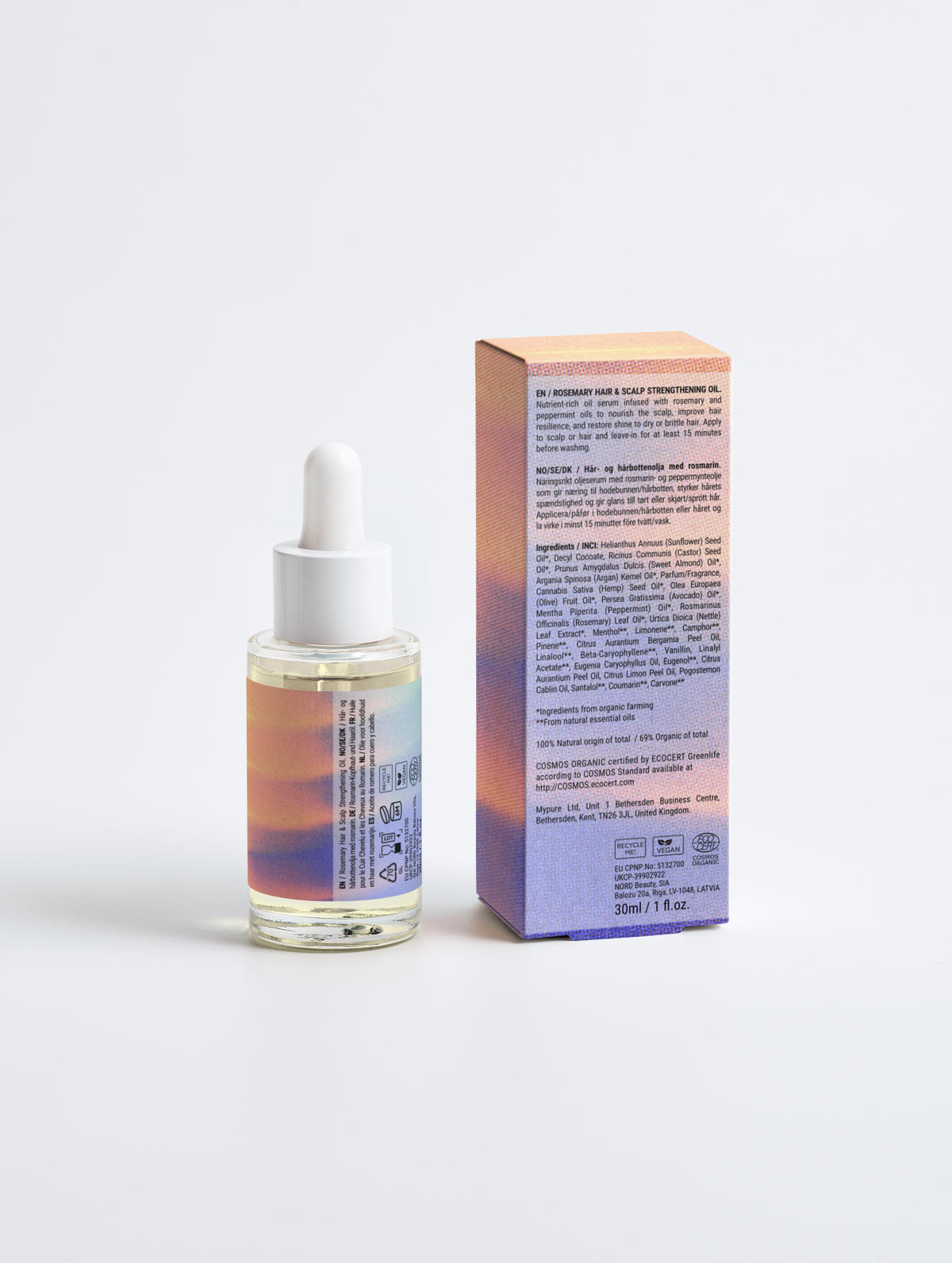 5555 Angel Number - Rosemary Hair &amp; Scalp Strengthening Oil