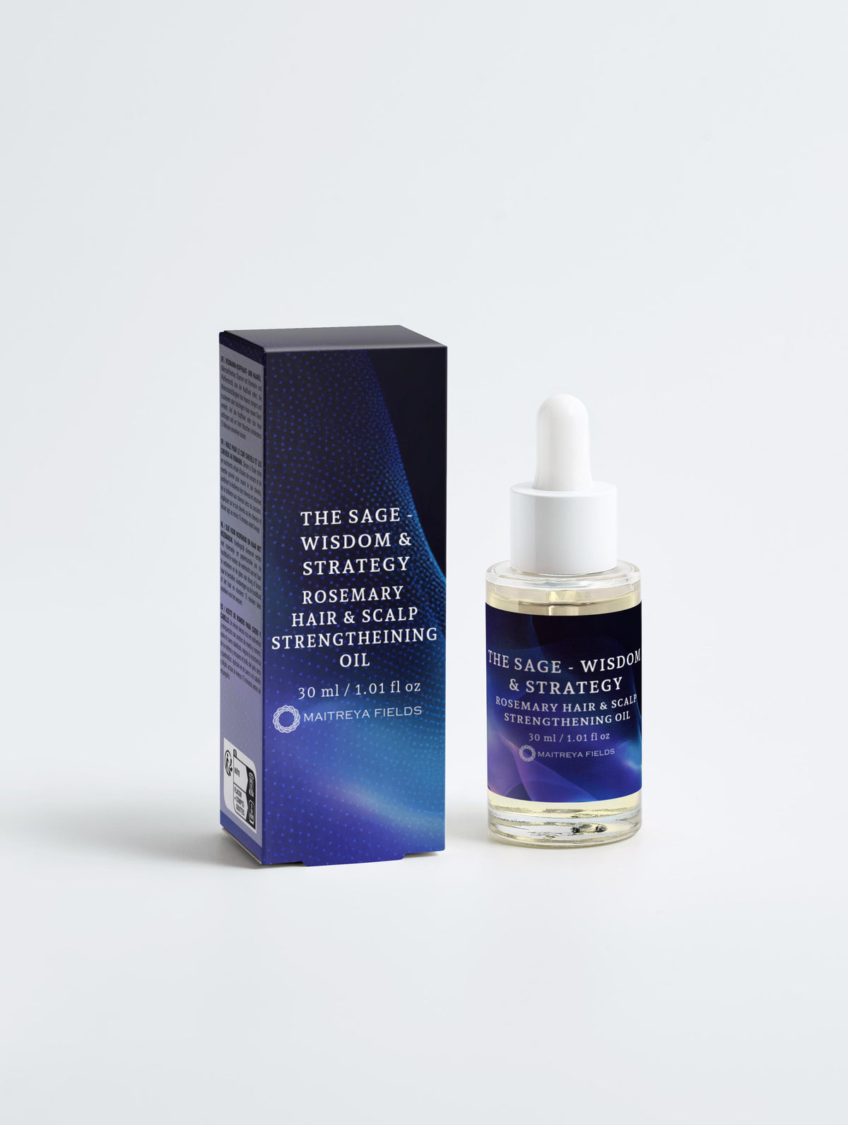 THE SAGE - WISDOM &amp; STRATEGY - Rosemary Hair &amp; Scalp Strengthening Oil