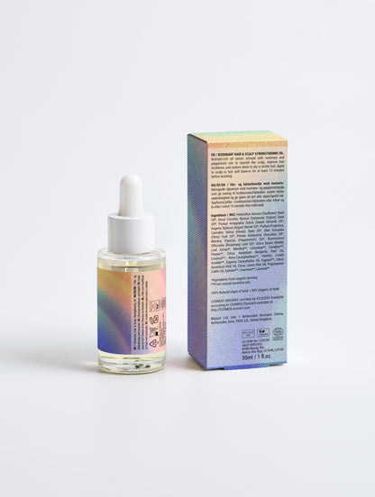 9999 Angel Number - Rosemary Hair &amp; Scalp Strengthening Oil